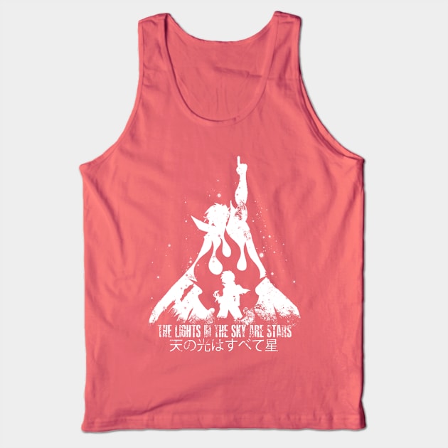 the lights in the sky are stars Tank Top by Potaaties